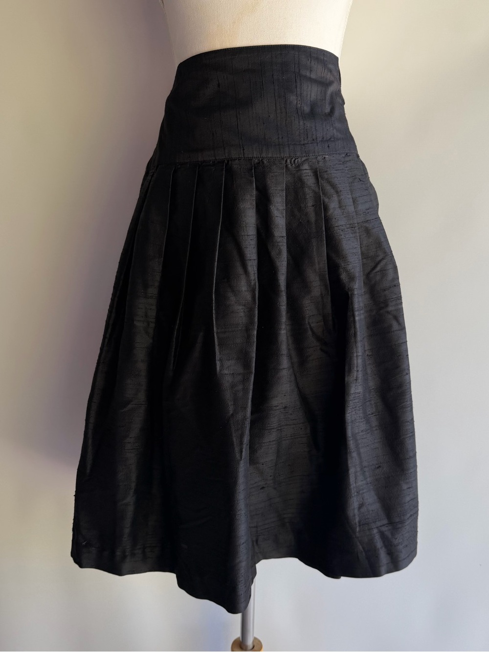 Vintage Molly B. Silk High Waisted Wrap Skirt - O/S